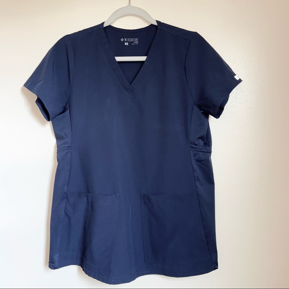 Med Couture maternity scrub top